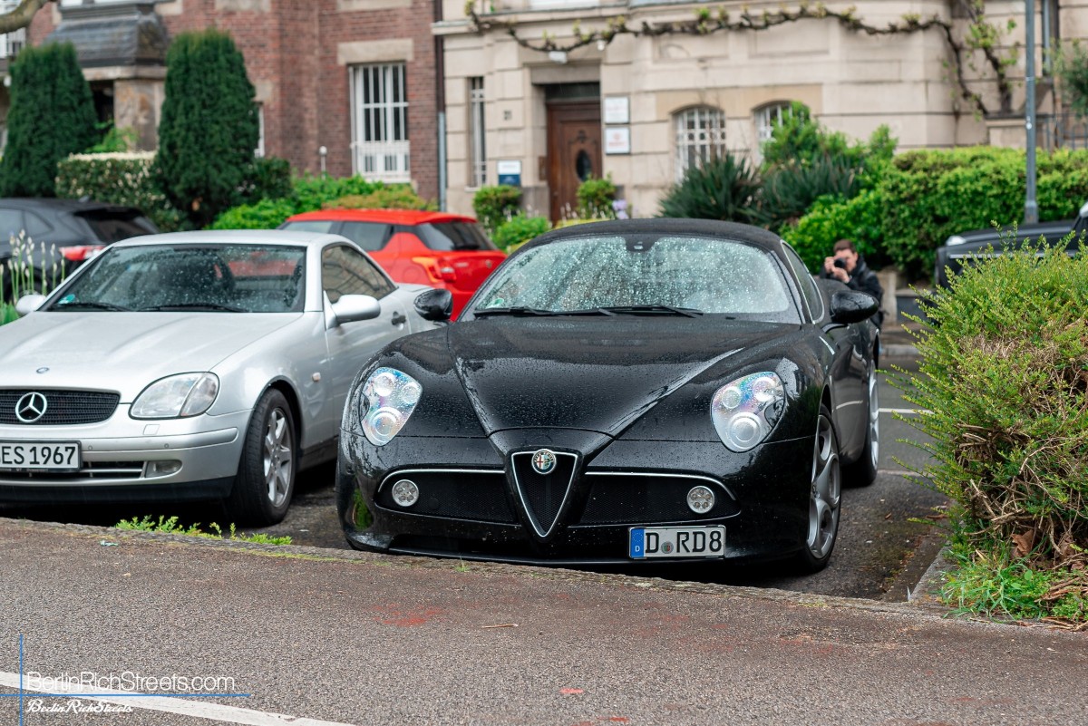 Alfa Romeo 8C Competizione spotted in Düsseldorf — BerlinRichStreets
